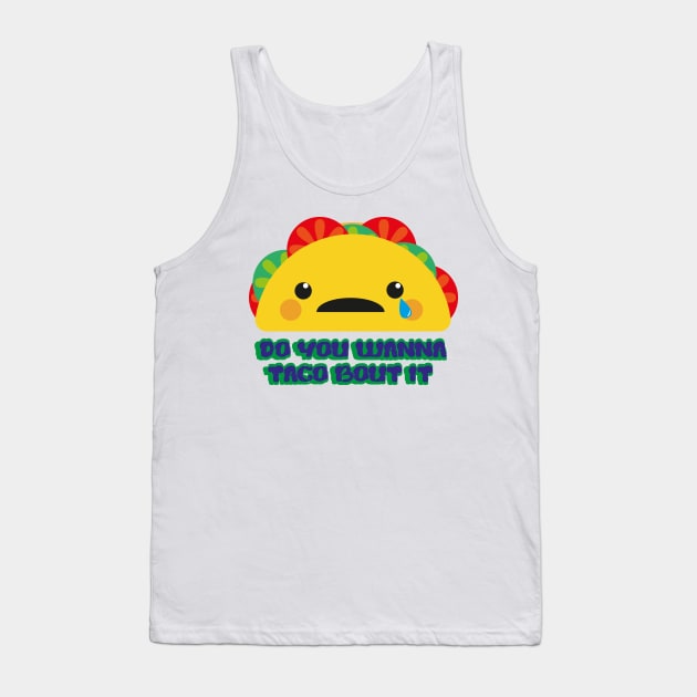 Therapy Taco Tank Top by Missajrolls